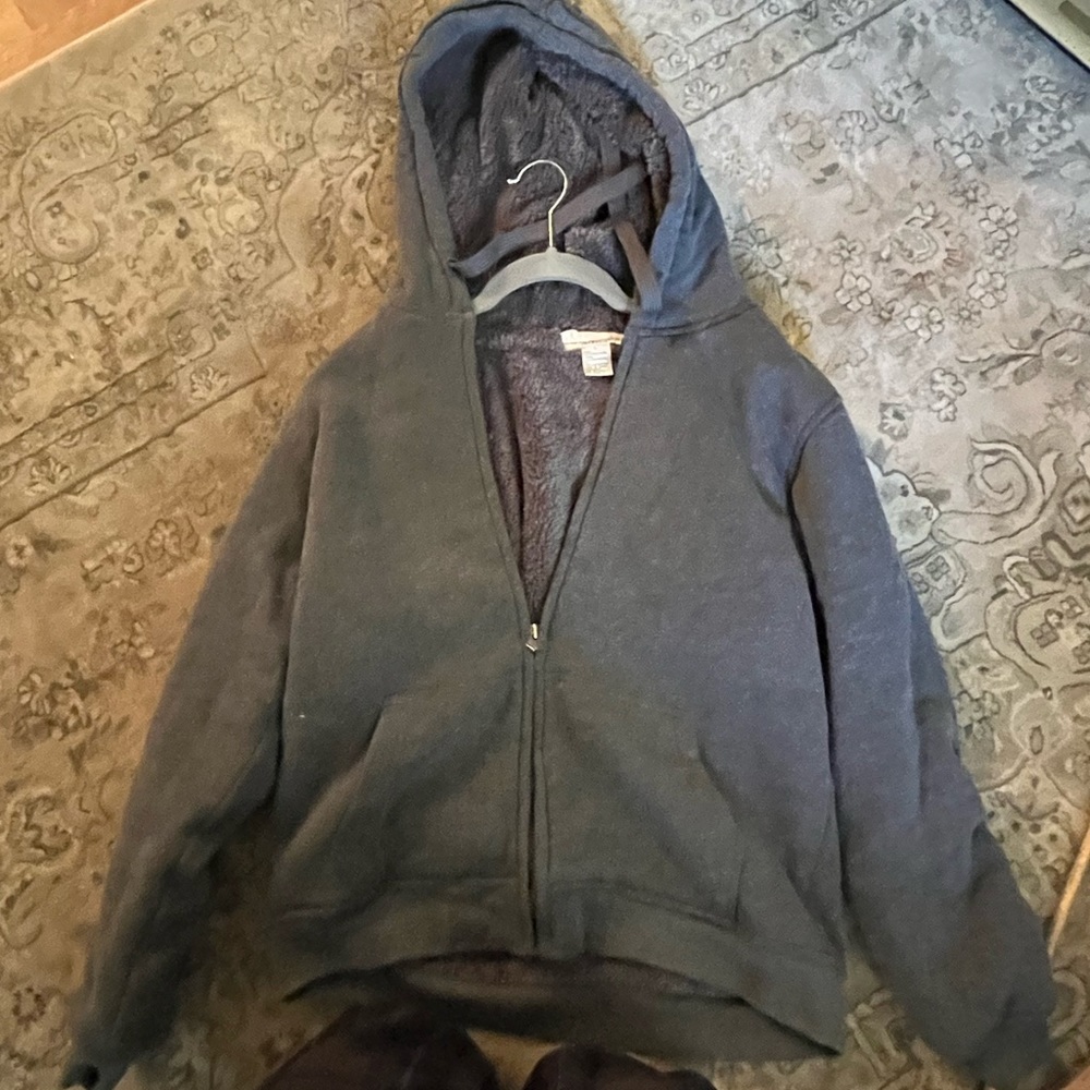 warm jacket dark grey vip up